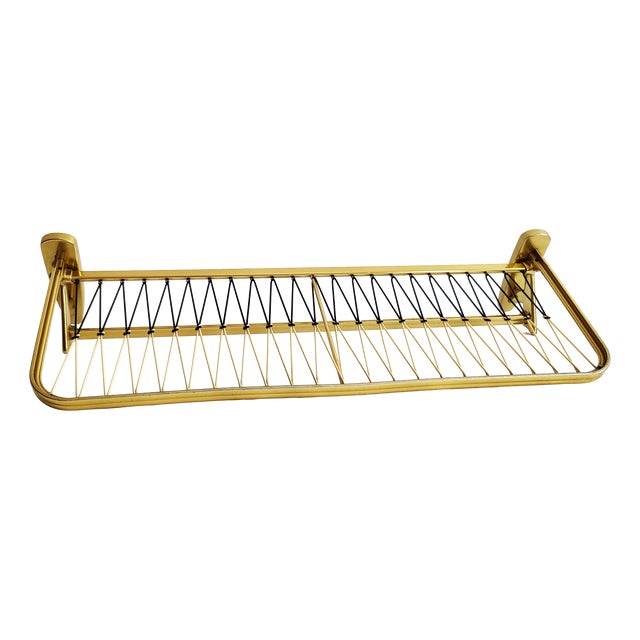 Mid-Century Modern Wall-Mounted Coat Rack, 1950s For Sale