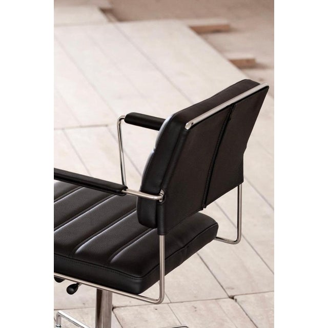 Henrik Tengler Time Chair Frame: Chrome, Upholstery: Silt for One Collection For Sale - Image 12 of 13