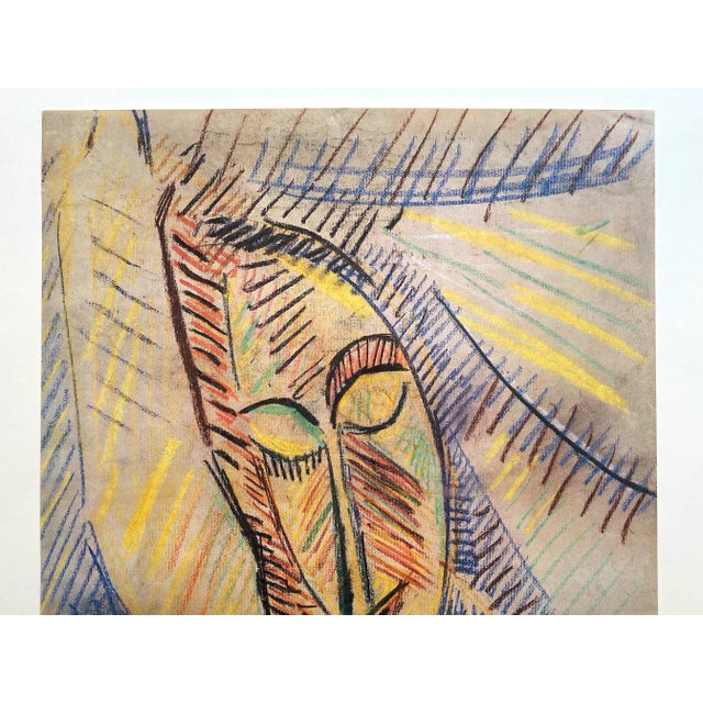 Pablo Picasso Vintage 1987 Modernist Lithograph Print Paris