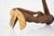 Postmodern Absctract Sculptural Form - Carved Wood and Copper For Sale - Image 14 of 17