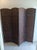 Wicker Rattan Room Divider 4 Panel Dark Color For Sale In Naples, FL - Image 6 of 6