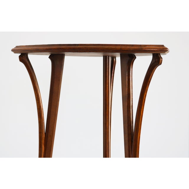 Antique French Art Nouveau Side Table by Emile Galle, 1900 For Sale - Image 3 of 15