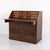 Antique Empire Oak Secretary Desk with Inlay and Brass Fittings, 1840s For Sale - Image 12 of 13