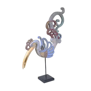 Indonesia Folk Art Toucan Sculpture