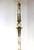 Onyx Italian Ornate Antique Brass & Onyx Square Marble Coat Hat Rack Hall Tree Stand For Sale - Image 8 of 14