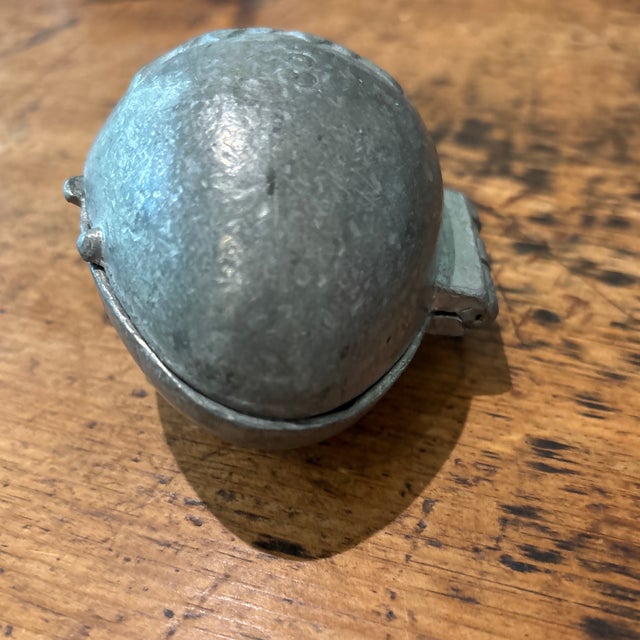 Vintage Strawberry Pewter Mold For Sale In Savannah - Image 6 of 6