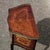 Brown Marquetry Nightstand in Wood and Brass For Sale - Image 8 of 18