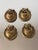 Antique 2 Piece Cabinet Pulls - Set of 4 For Sale - Image 10 of 10