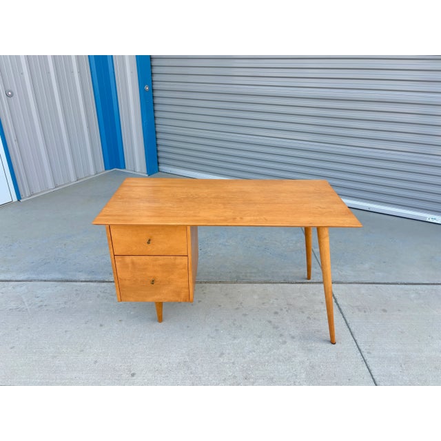 Welcome to Mid-Century NoHo [Mid Century Maple Desk by Paul McCobb for Winchendon] Mid-century maple desk designed by Paul...