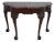 Henkel Harris Marble Top Ball & Claw Mahogany Console Table For Sale