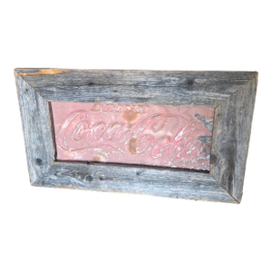 Rustic Coca Cola Sign