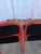 Vintage Space Age Red & Black Metal Chairs, 1970s, Set of 4 For Sale - Image 14 of 18