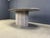 Beige Vintage Oval Granite Dining Table, 1970s For Sale - Image 8 of 14