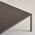 Italian Brown Leather Square Coffee Table, Early 21st Century For Sale - Image 4 of 11