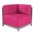 Traditional Axis Chair Regency Fuchsia Titanium Frame For Sale - Image 3 of 7