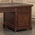 Auburn 19th Century French Louis Philippe Period Executive Leather Top Mahogany Desk For Sale - Image 8 of 18