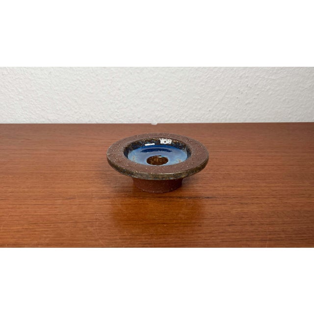 Mid-Century Modern Danish Studio Pottery Candleholder from Michael Andersen Keramik, Bornholm, 1960s For Sale - Image 14 of 14