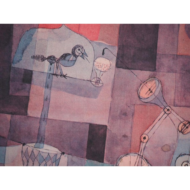 After Paul Klee, Analysis of Various Perversities, 1964, Signed Lithograph and Stencil For Sale - Image 4 of 9