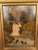 19th Century European Alpine Landscape Oil on Board With Hand-Carved Gilt Frame, Circa 1870 For Sale - Image 13 of 13