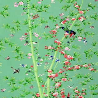 Schumacher X Miles Redd Brighton Pavilion Wallpaper in Multi For Sale