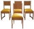 Dutch Art Deco Dining Chairs, 1920s, Set of 4 For Sale