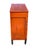 Antique Federal Tiger Maple Chest of Drawer With Original Red Wash & Grain Paint For Sale - Image 10 of 12
