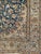Vintage Persian Nain Area Rug, Hand-Knotted Wool & Silk, Floral Pattern, 6x9, Royal Blue & Ivory For Sale - Image 16 of 16