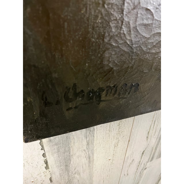 Frustrated Artist Oil on Canvas For Sale - Image 11 of 12