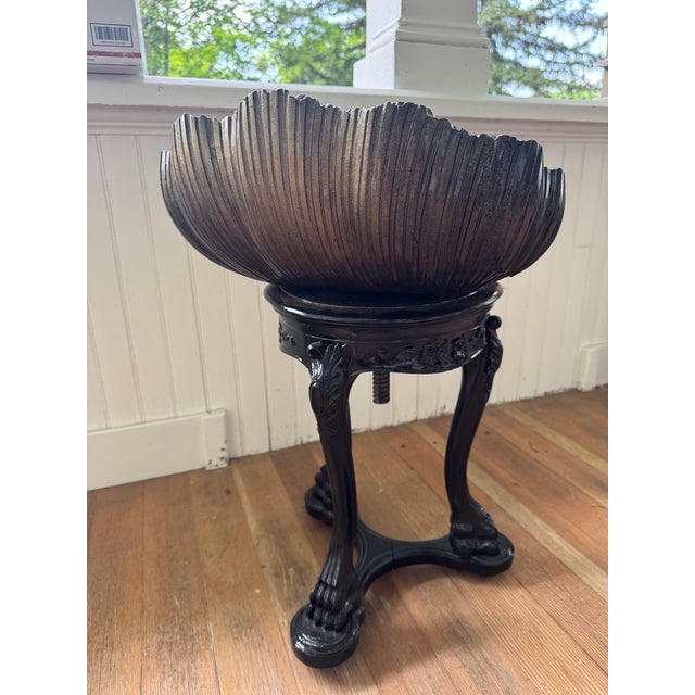 Early 19th Century Antique Venetian Grotto Carved Shell Chair For Sale - Image 9 of 11