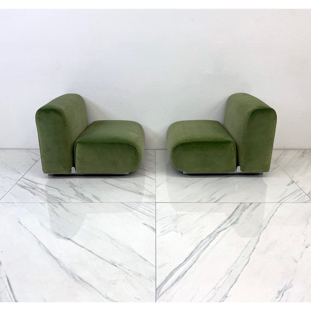 1960s Kazuhide Takahama, Suzanne Lounge Chairs, a Pair, Gavina SpA, 1965 For Sale - Image 5 of 7