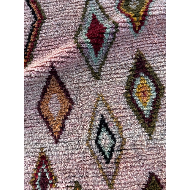 Vintage Berber Moroccan Rug, 1990 For Sale - Image 6 of 11