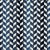 Schumacher Chevron Strie Velvet Fabric in Lapis For Sale