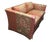 Henredon Vintage Henredon Schoonbeck Floral Upholstered Loveseat With Rolled Arms For Sale - Image 4 of 9