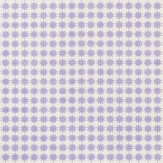 Sample - Schumacher X Studio Bon Stella Fabric in Lilac For Sale