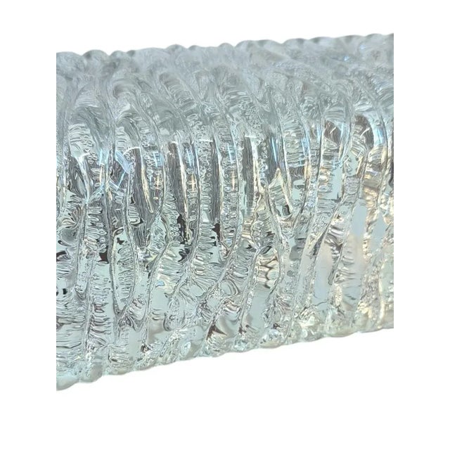 Vintage Wall Lights in Ice Glass from Kaiser Leuchten, 1960s, Set of 2 For Sale - Image 11 of 18