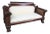 American Classical Empire Acanthus Carved Mahogany Sofa For Sale