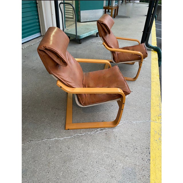 1970s Vintage Noboru Nakamuru for Ikea Bentwood Lounge Chairs Chairish