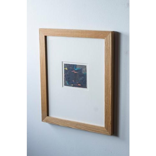 Olle Bonnier, Composition, 1950s, Mixed Media on Paper, Framed For Sale - Image 3 of 7