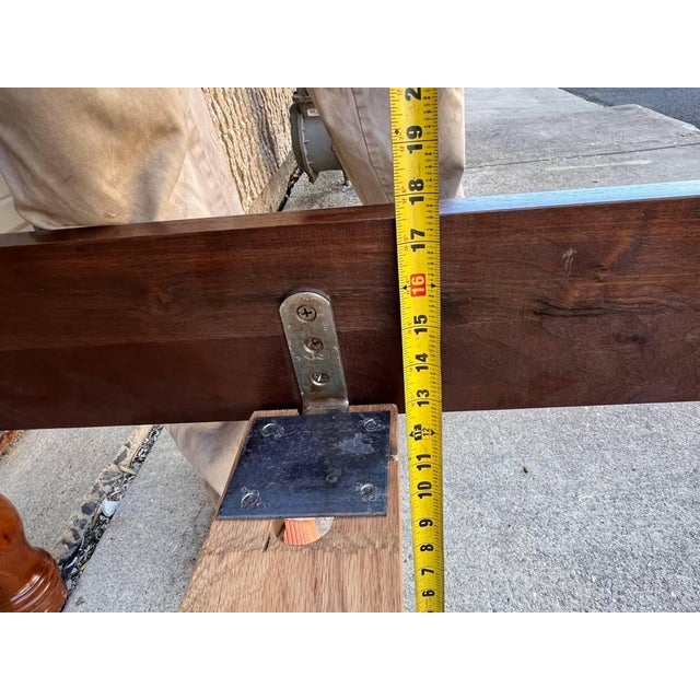 Clore Furniture 100% Handcrafted Mahogany Queen Size 4 Poster Bed Frame For Sale - Image 12 of 12