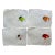 Vintage Madeira Linen Appliqué School of Fish Cocktail Napkins, Set/4 For Sale