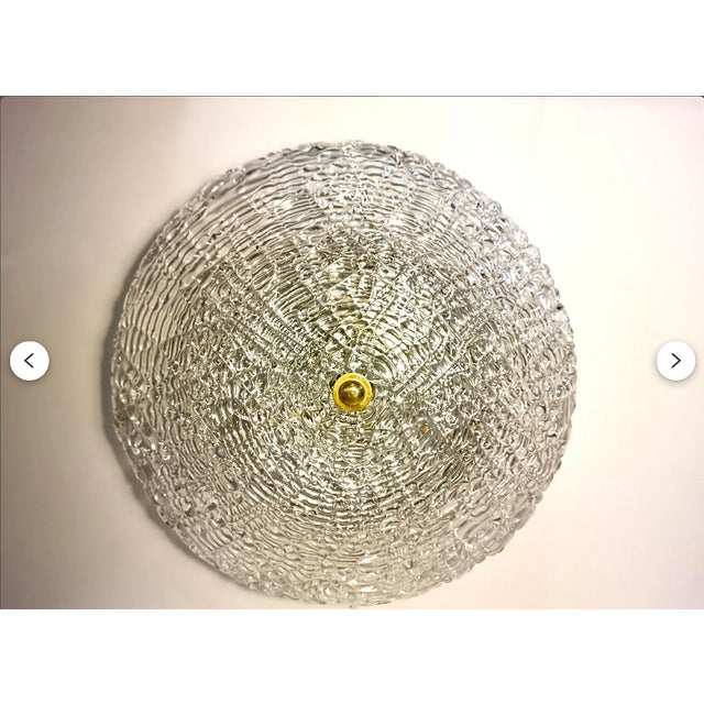 Mid-Century Modern Vintage Ceiling Light from Kalmar, 1970s For Sale - Image 3 of 13