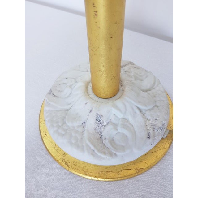 Regency Golden Table Lamp by Giulia Mangani, 1970s For Sale - Image 9 of 10