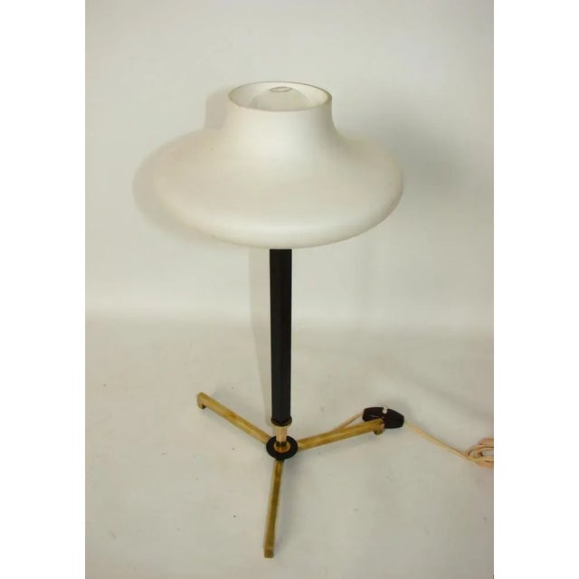 Mid-Century Table Lamp, 1970s, in Very Good conditions. Designed 1970 to 1979 European Plug (up to 250V).The wiring of...