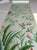 Chinoiserie Tropical Hand-Painted Wallpaper Panels, Soft Grey-Green Background With Exotic Floral, Bird & Monkey Mural, Set of 6 For Sale - Image 6 of 7