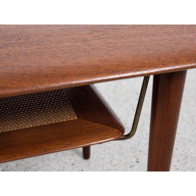 Mid-Century Danish Rectangular Coffee Table in Teak attributed to Peter Hvidt & Orla Mølgaard-Nielsen for France & Søn, 1960s For Sale - Image 6 of 8