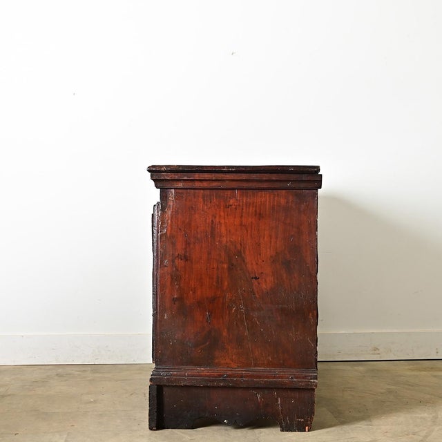 Italian 19th Century Carved Cedar Commode For Sale - Image 12 of 13