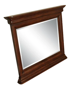 Empire Style Beveled Mirror