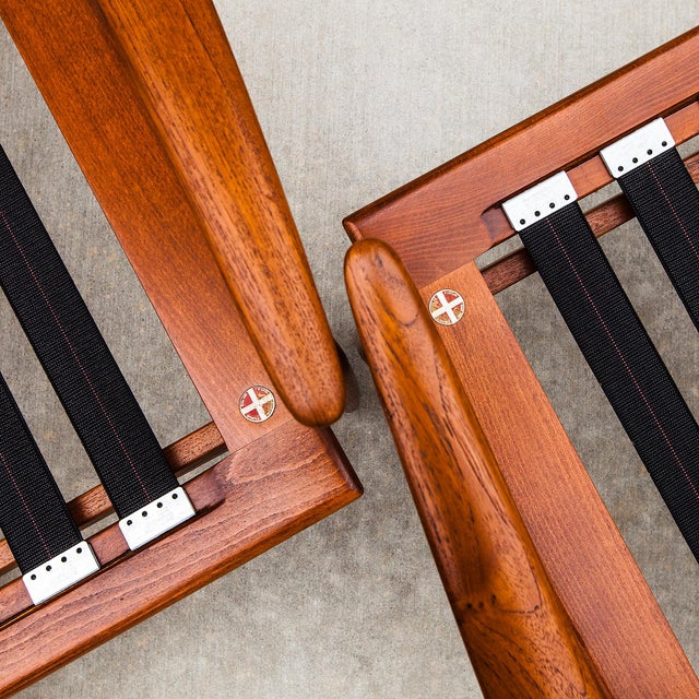 Vintage Danish "Spear" Lounge Chairs in Teak by Kofod-Larsen for Selig For Sale - Image 14 of 18