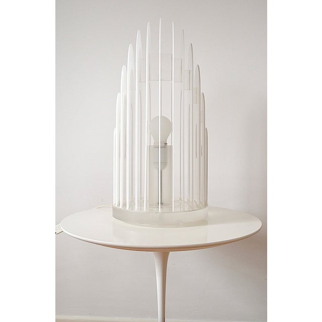 Pop Art Table Lamp in Acrylic Glass, 1970s For Sale - Image 12 of 15