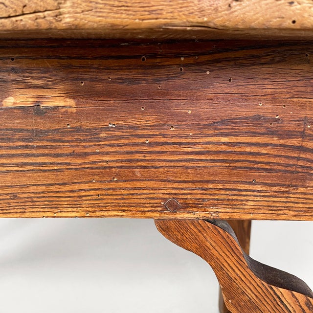 Antique Italian Wooden Dining Table, 1890s For Sale - Image 15 of 18